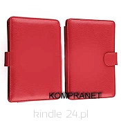 Etui Kindle 4 i 5 WiFi z klipsem Czerwony